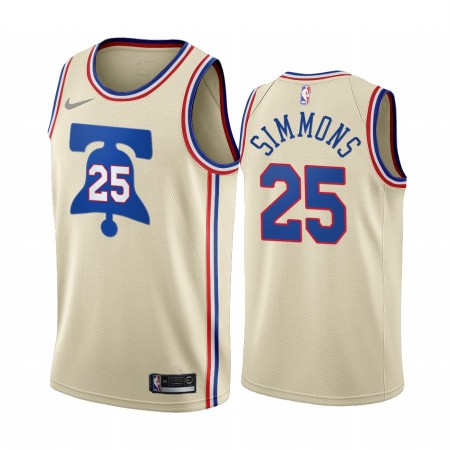 Maglia NBA Philadelphia 76ers Ben Simmons 25 2020-21 Earned Edition Swingman - Uomo
